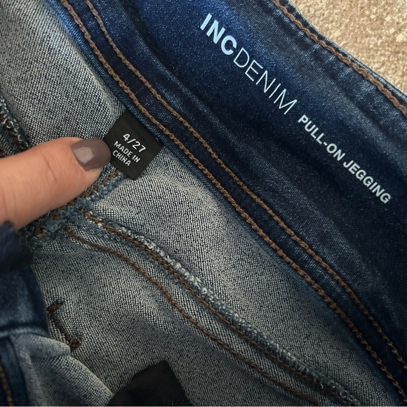 INC Lace-up Skinny Jeans - Picture 5 of 5